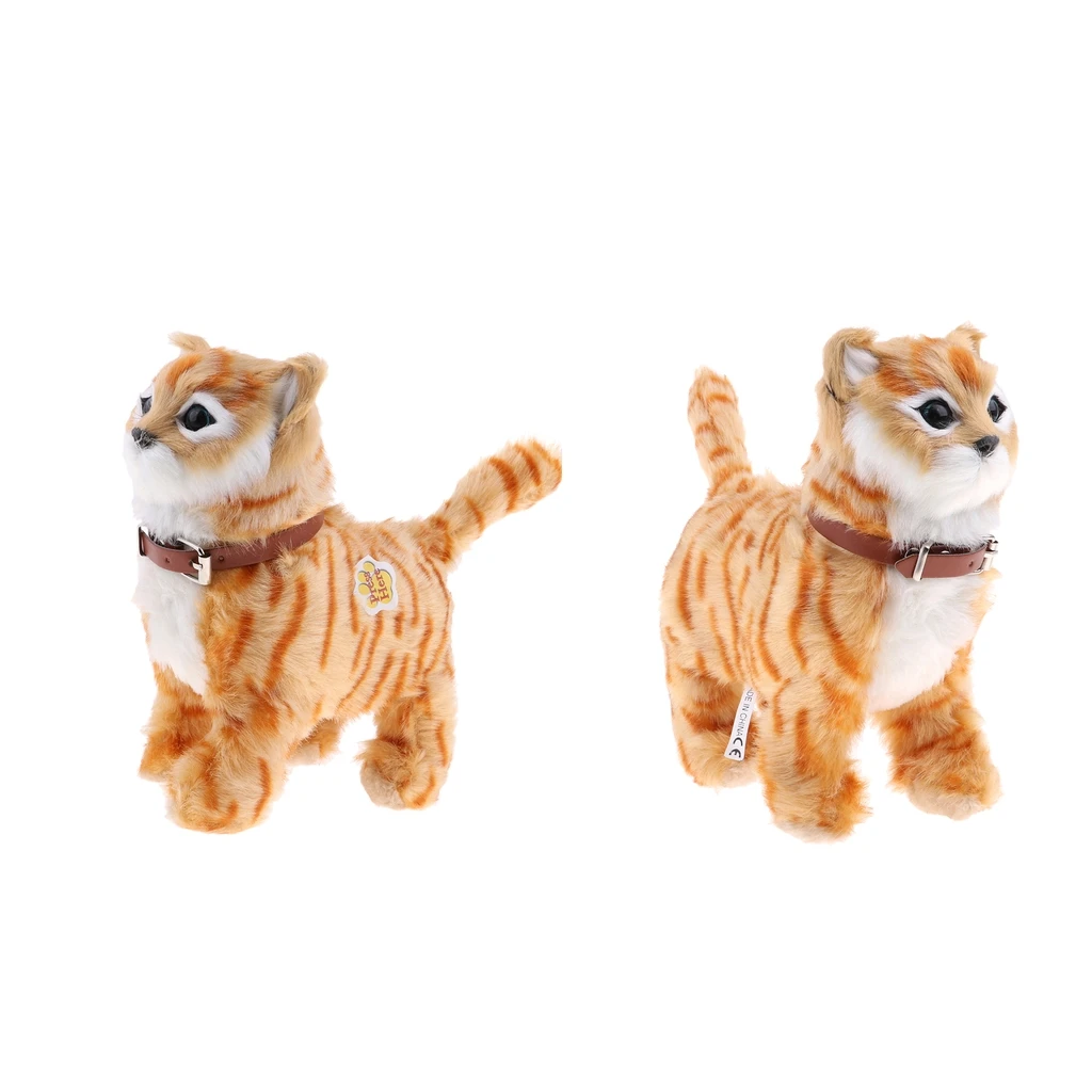 2 Pieces Cat Meow Wagging Electronic Animal Toys Plush Cat Doll Toys Stuffed Toy
2 Pieces Cat Meow Wagging Electronic Animal Toys Plush Cat Doll Toys Stuffed Toy