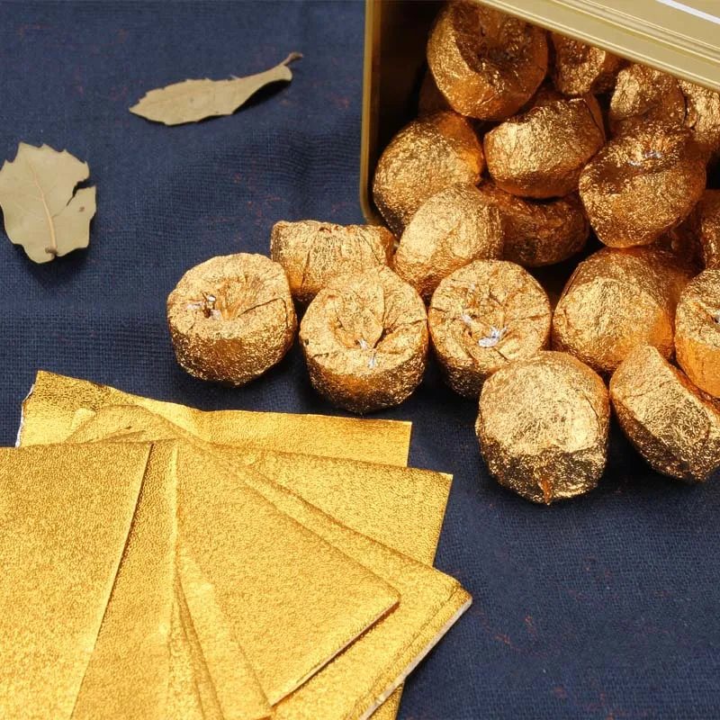 100 Pieces of Imitation Gold and Silver Foil Paper Leaf Board Bronzing DIY Crafts Bronzing Design Paper Gift Wrapping Scrapbook
100 Pieces of Imitation Gold and Silver Foil Paper Leaf Board Bronzing DIY Crafts Bronzing Design Paper Gift Wrapping Scrapbook