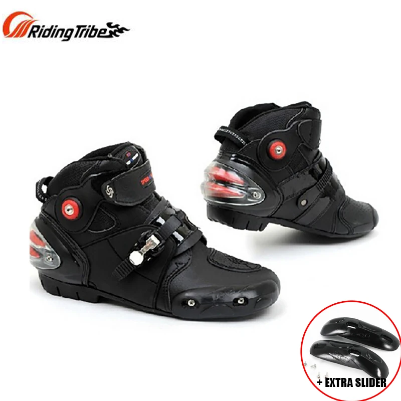 Motorcycle Gear Protection Plu size Boots Microfiber Leather Racing Boot motocross Black Motorbike boots + EXTRA SLIDER
Motorcycle Gear Protection Plu size Boots Microfiber Leather Racing Boot motocross Black Motorbike boots + EXTRA SLIDER