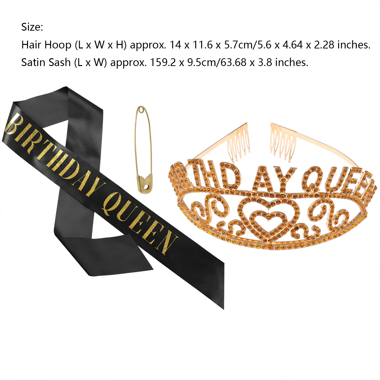 Sweet Style Birthday Decorations Girls Birthday Satin Sash Rhinestone Tiara Crown Happy Birthday Party Supplies Favors Decor
Sweet Style Birthday Decorations Girls Birthday Satin Sash Rhinestone Tiara Crown Happy Birthday Party Supplies Favors Decor