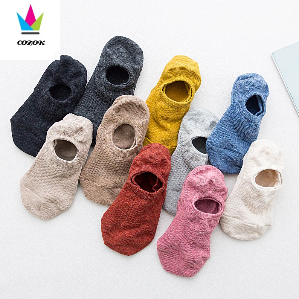 10 pairs of simple solid color non-slip silicone invisible boat socks female thin ins popular cotton low cut socks
10 pairs of simple solid color non-slip silicone invisible boat socks female thin ins popular cotton low cut socks