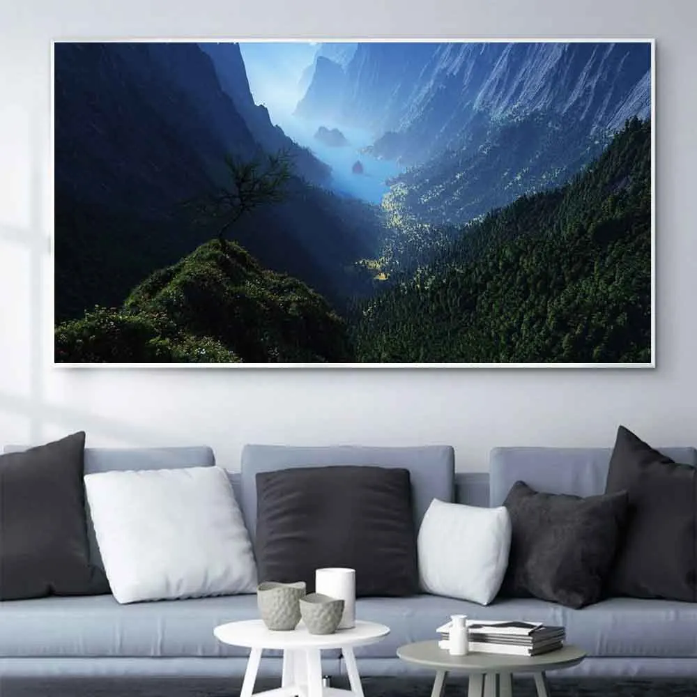Landscape oil painting mysterious Village Forest art canvas painting living room corridor office home decoration mural
Landscape oil painting mysterious Village Forest art canvas painting living room corridor office home decoration mural