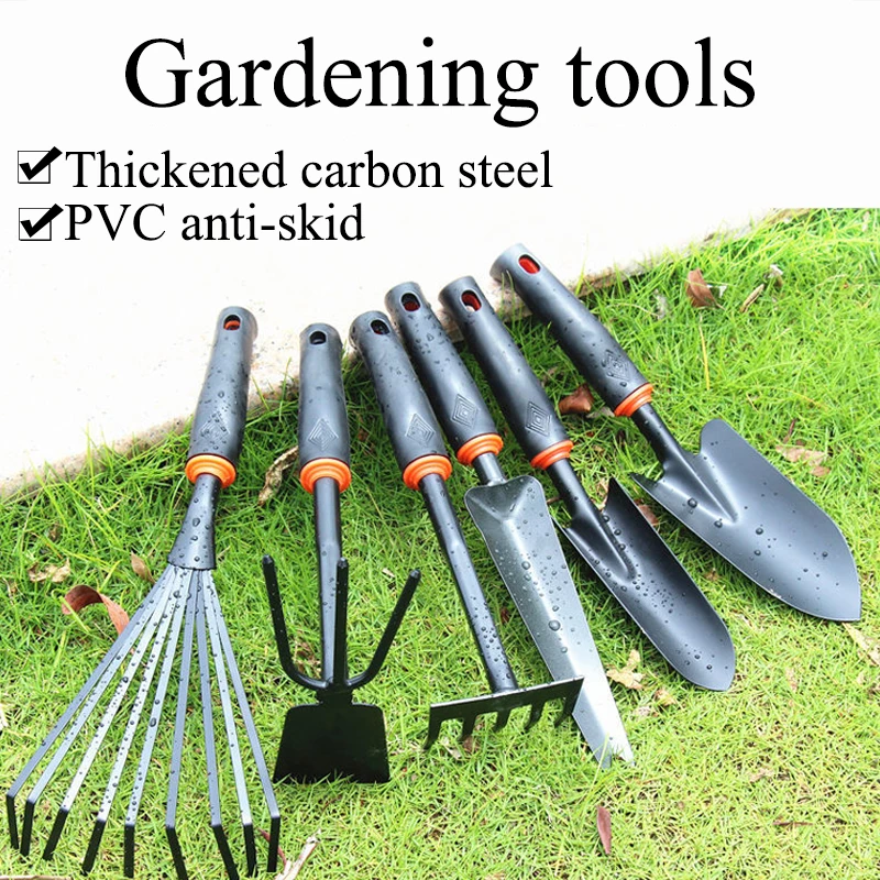 

Garden shovel flower shovel hoe gardening rake shovel gardening potted succulent gardening tool set