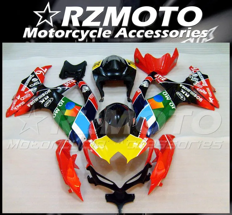 Injection New ABS Whole Fairings kit Fit for Suzuki GSX-R 600 750 K8 2008 2009 2010 08 09 10 Bodywork set JOMO
Injection New ABS Whole Fairings kit Fit for Suzuki GSX-R 600 750 K8 2008 2009 2010 08 09 10 Bodywork set JOMO