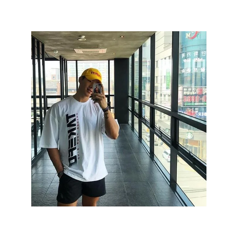 Summer New Sports Mens T-shirt Fashion Loose Large Size Short Sleeve Fitness Workout Men Clothes Cotton -40
Summer New Sports Mens T-shirt Fashion Loose Large Size Short Sleeve Fitness Workout Men Clothes Cotton -40