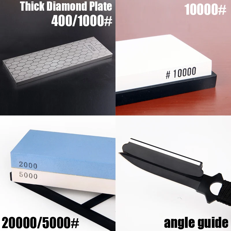 RSCHEF 400/1000 2000/5000 10000 алмазные белого корунда точильный брус для ножей камень