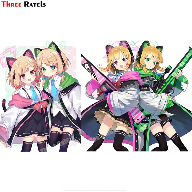 3D наклейки Three Ratels B227 Momoi и Midori для аниме игр, синие архивы, автомобильные аксессуары, автомобильная Водонепроницаемая наклейка, украшение
3D наклейки Three Ratels B227 Momoi и Midori для аниме игр, синие архивы, автомобильные аксессуары, автомобильная Водонепроницаемая наклейка, украшение