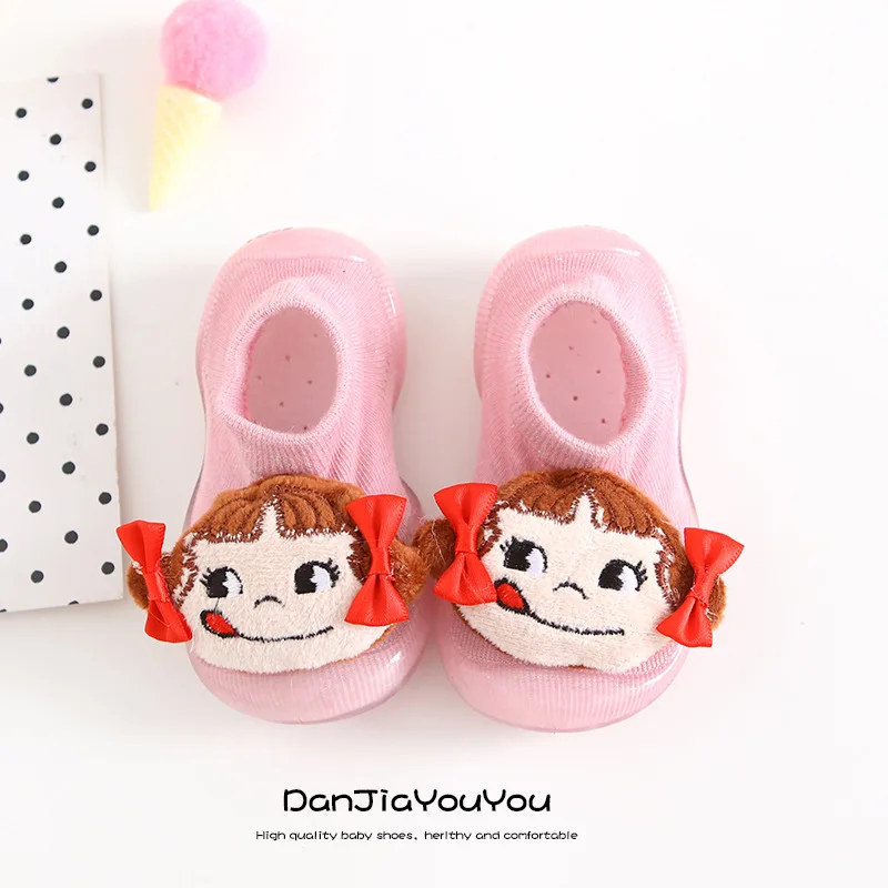 Cartoon Doll Baby Ankle Shoes Children's Toddler Ankle Sock Flexible Rubber Sole Non-Slip Wear-Resistant Baby Indoor Shoes
Cartoon Doll Baby Ankle Shoes Children's Toddler Ankle Sock Flexible Rubber Sole Non-Slip Wear-Resistant Baby Indoor Shoes
