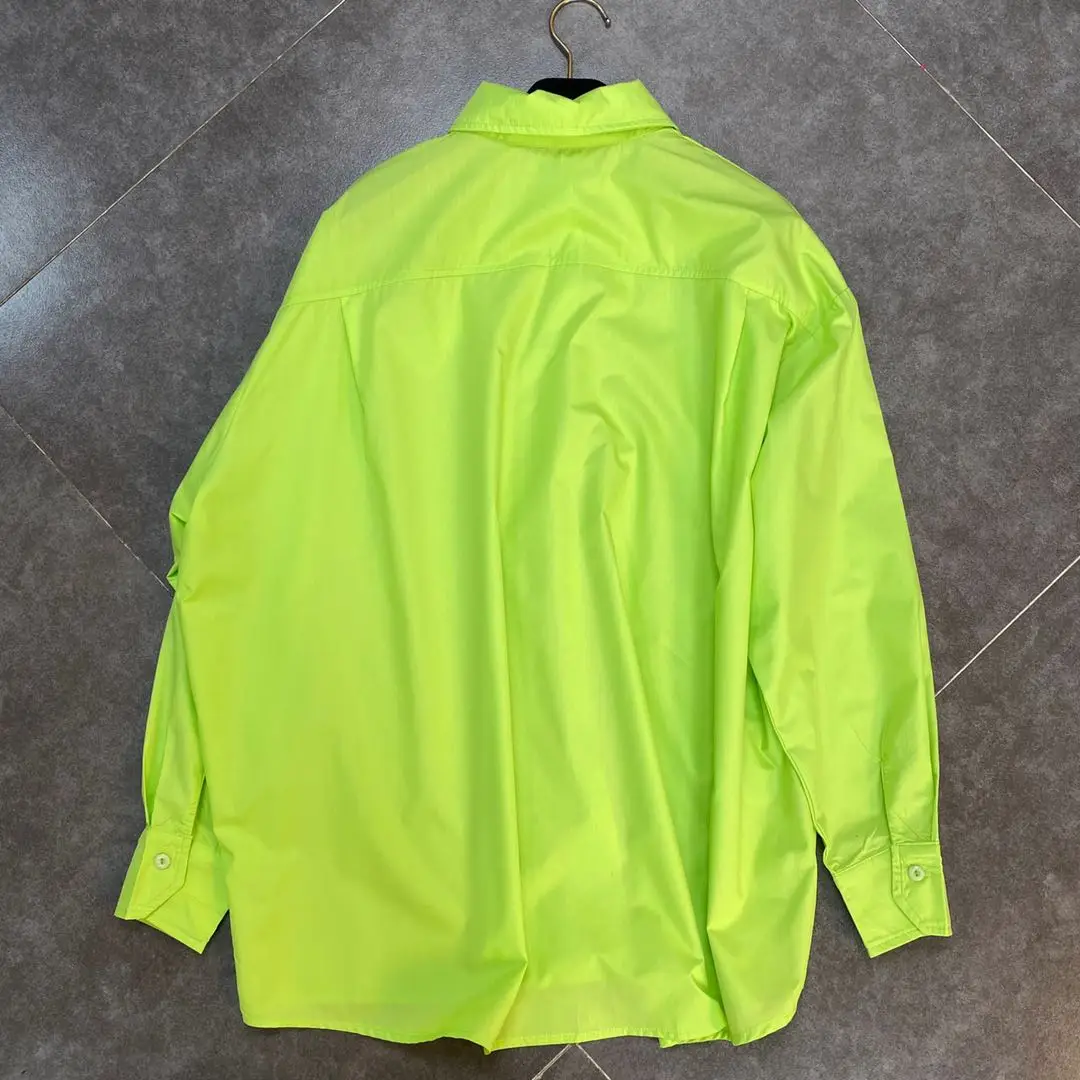 ZCSMLL blue two pcs women Short Sets 2021 summer lapel long-sleeved oversais shirt with label letter shorts ins suit tide
ZCSMLL blue two pcs women Short Sets 2021 summer lapel long-sleeved oversais shirt with label letter shorts ins suit tide