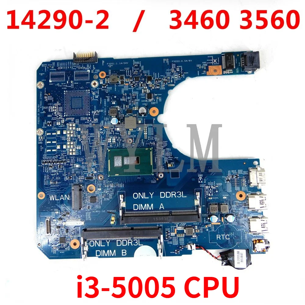 CN-05CN10 / 04KVKC / 0HTFKW для Dell Latitude 3460 3560 материнская плата для ноутбука 14290-2 85GK8 i3-5005 100% протестированная работа
CN-05CN10 / 04KVKC / 0HTFKW для Dell Latitude 3460 3560 материнская плата для ноутбука 14290-2 85GK8 i3-5005 100% протестированная работа