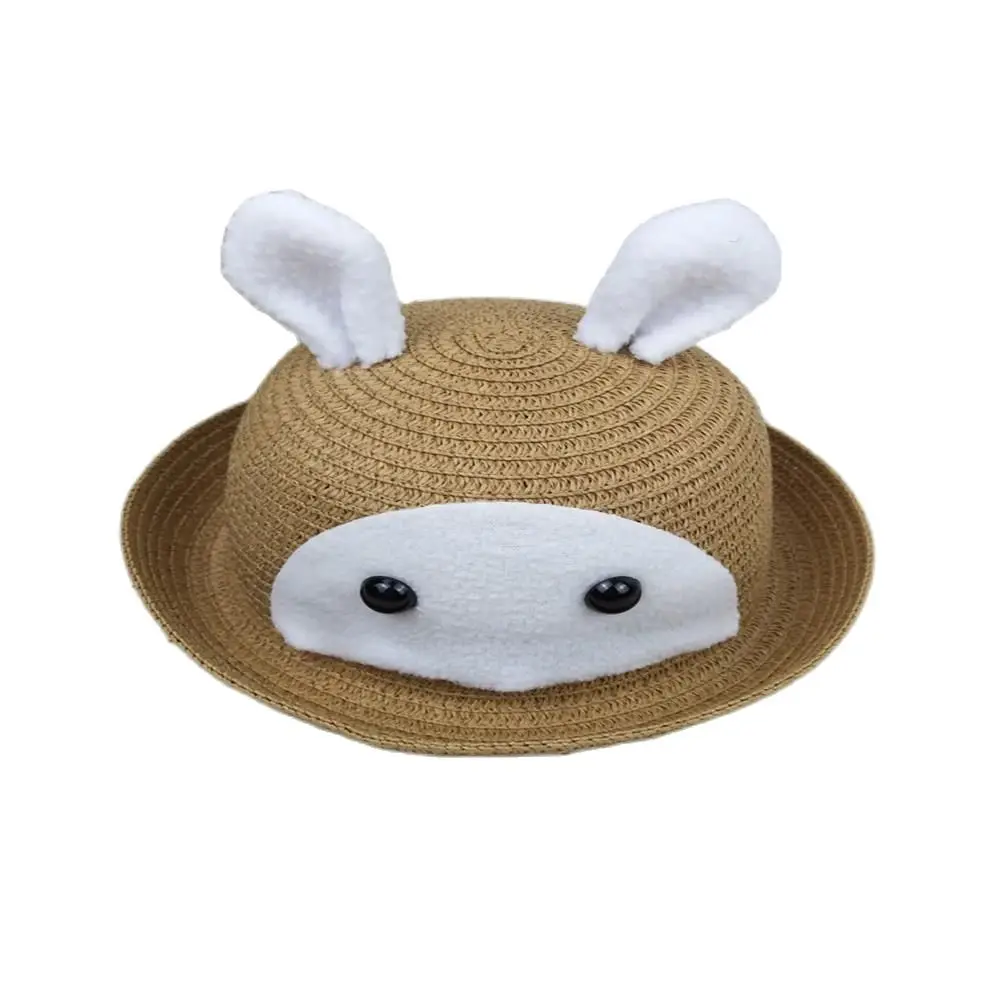 Korean Summer Children's Rabbit Ears Straw Hat Cartoon Cute Baby Crimping Sunscreen Sun Cap
Korean Summer Children's Rabbit Ears Straw Hat Cartoon Cute Baby Crimping Sunscreen Sun Cap