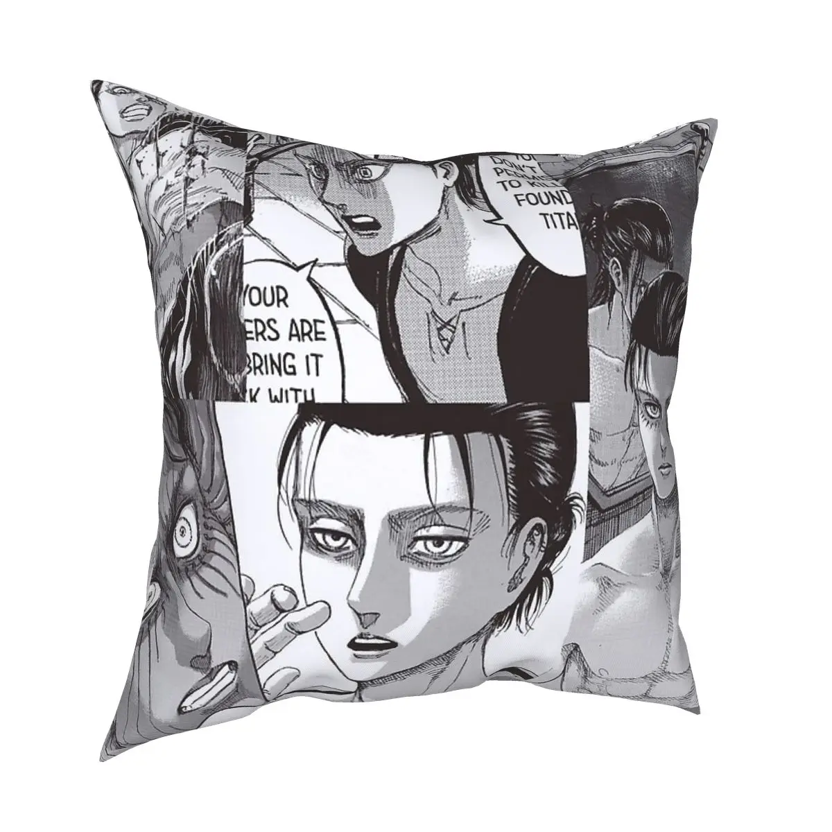 Эрен Йегер атака на Подушка титана Чехол Наволочка изображения Декоративные подушки наволочка 60x60
Эрен Йегер атака на Подушка титана Чехол Наволочка изображения Декоративные подушки наволочка 60x60