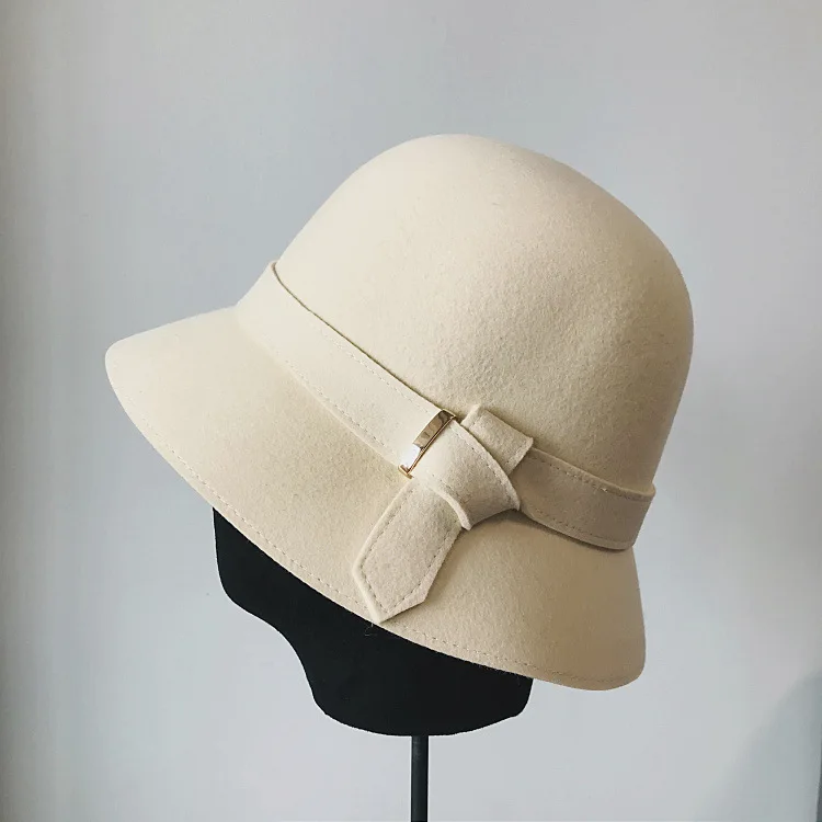 Autumn The Japanese Section Contracted Leisure Retro wool Female Metal Buckle Decorative POTS Hat Fisherman Hat Felt Hat
Autumn The Japanese Section Contracted Leisure Retro wool Female Metal Buckle Decorative POTS Hat Fisherman Hat Felt Hat