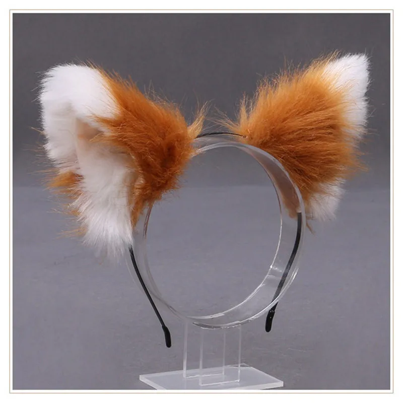 Cute Cat Ears Headband Lolita Cosplay Anime Dance Party Costume Wolf Fox Ear Plush Hairband Girls Kawaii Hair Accessories Props
Cute Cat Ears Headband Lolita Cosplay Anime Dance Party Costume Wolf Fox Ear Plush Hairband Girls Kawaii Hair Accessories Props