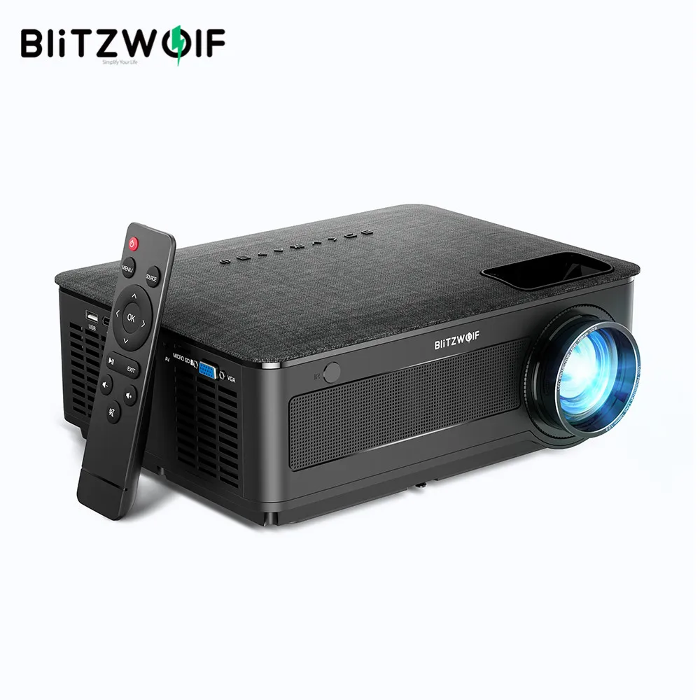 Blitzwolf BW-VP10 ЖК-дисплей Full HD проектор 1920x1080P 6500 люмен Порты впервые продадут ТВ палка умный дом Портативный Театр проектор
Blitzwolf BW-VP10 ЖК-дисплей Full HD проектор 1920x1080P 6500 люмен Порты впервые продадут ТВ палка умный дом Портативный Театр проектор