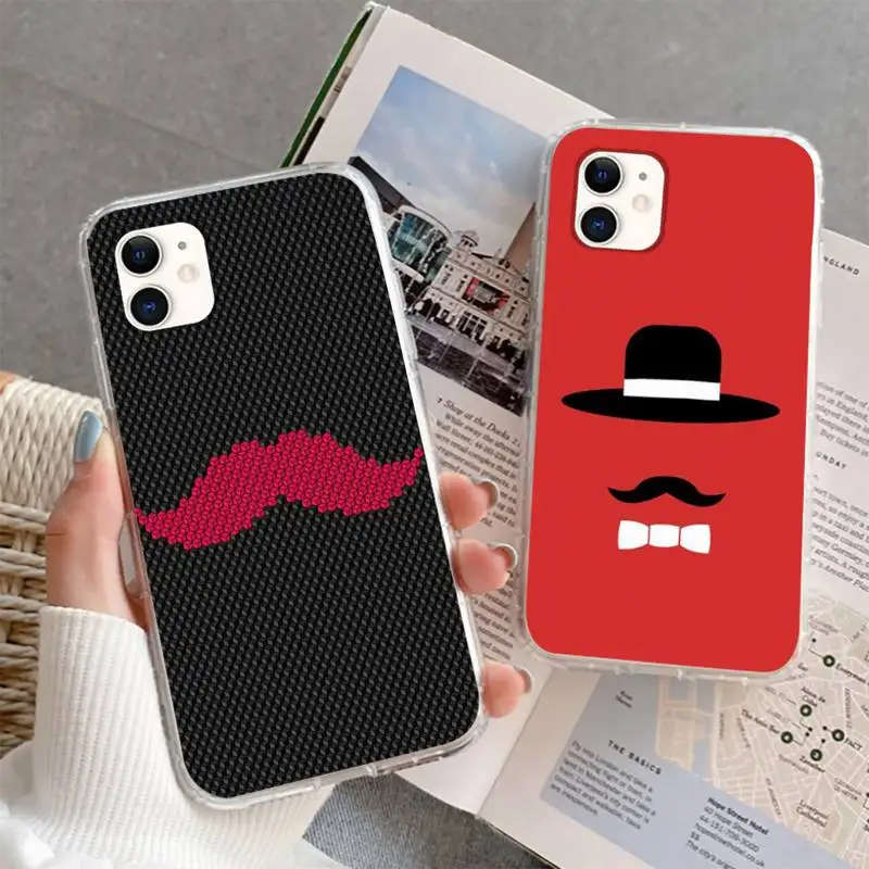 Mustache Phone Case For iphone 5s 6 7 8 11 12 plus xsmax xr pro mini se soft Transparent Cover Fundas Coque
Mustache Phone Case For iphone 5s 6 7 8 11 12 plus xsmax xr pro mini se soft Transparent Cover Fundas Coque
