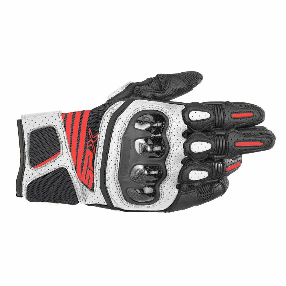 Motocross ATV Bike Riding Black White Red Gloves Stella SPX Air Carbon v2 Leather Gloves
Motocross ATV Bike Riding Black White Red Gloves Stella SPX Air Carbon v2 Leather Gloves