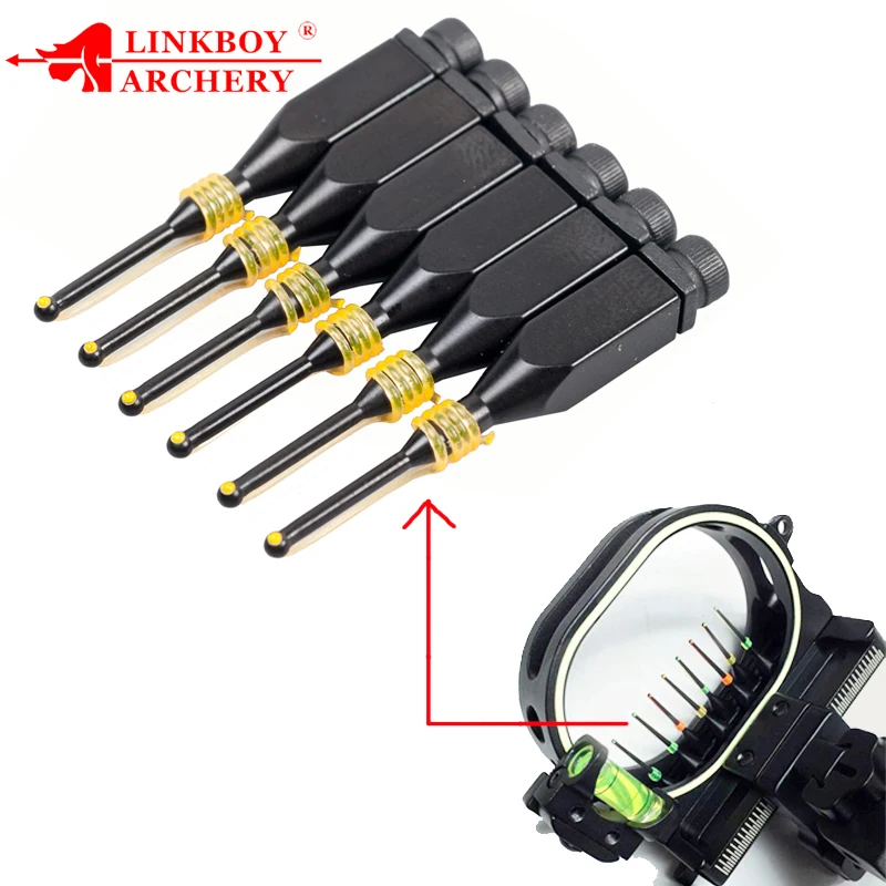 3pcs Linkboy Archery Compound Bow Fiber Bow Sight Pin Available In .019'' 0.029'' Diameters Hunting
3pcs Linkboy Archery Compound Bow Fiber Bow Sight Pin Available In .019'' 0.029'' Diameters Hunting