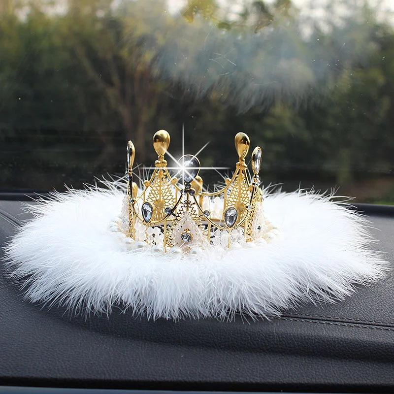 Car Ornament Bling Rhinestone Crown Feather Interior Dashboard Decoration Crystal Anti Slip Mat For Women Auto Accessories
Car Ornament Bling Rhinestone Crown Feather Interior Dashboard Decoration Crystal Anti Slip Mat For Women Auto Accessories
