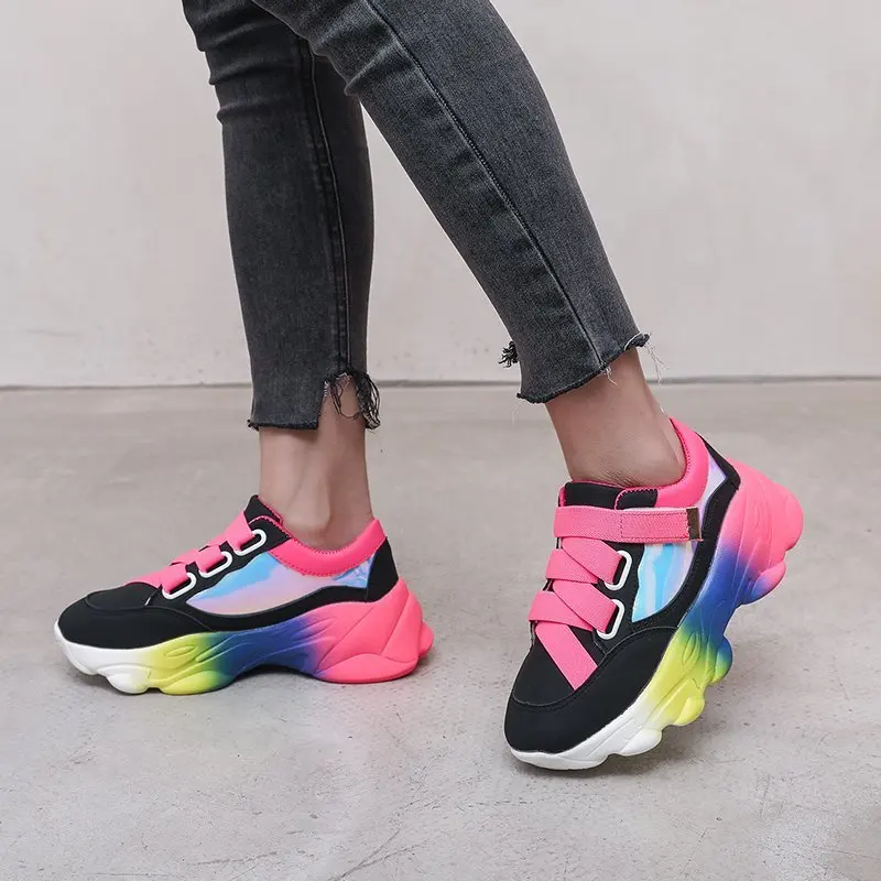 Women Sneakers Casual Comfortable Flexible Fashion Leather Walking Shoes Sport Graffiti Lace-up Spring/autumn Womens Shoes
Women Sneakers Casual Comfortable Flexible Fashion Leather Walking Shoes Sport Graffiti Lace-up Spring/autumn Womens Shoes
