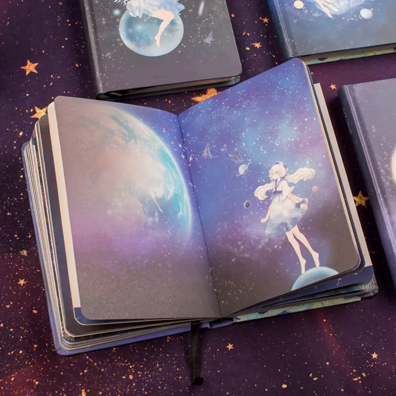 Beautiful Luminous Girl Heart Diary Book Super Fairy Fantasy Handbook Creative Color Page Illustration Notebook Stationery
Beautiful Luminous Girl Heart Diary Book Super Fairy Fantasy Handbook Creative Color Page Illustration Notebook Stationery