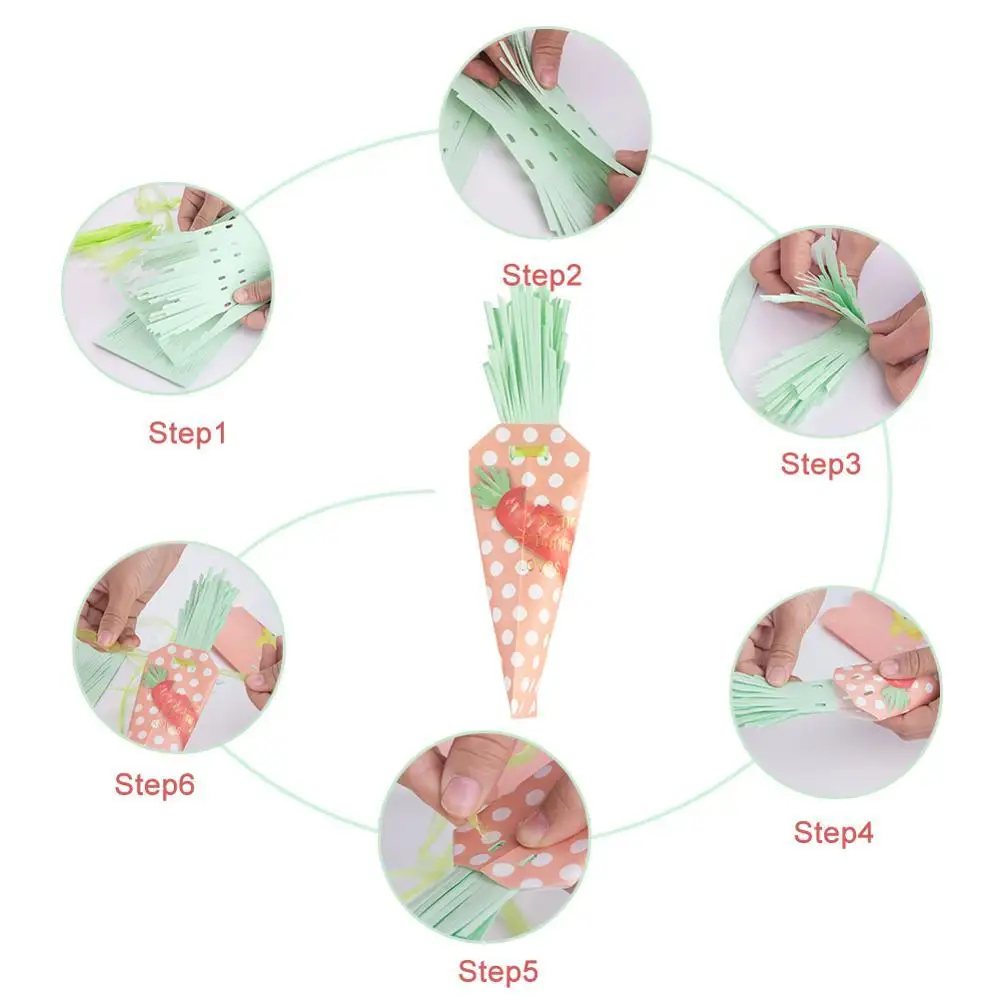 DIY 3M Easter Decorations Hanging Carrots Candy Bag Garland Celebration for Easter Party Baby Shower Creative Party Supplies
DIY 3M Easter Decorations Hanging Carrots Candy Bag Garland Celebration for Easter Party Baby Shower Creative Party Supplies