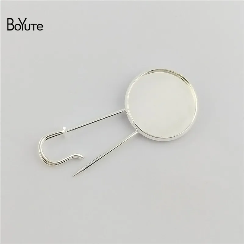 BoYuTe (20 Pieces/Lot) 20MM 25MM Cabochon Tray Blank Brooch Base Settings Diy Handmade Jewelry Findings
BoYuTe (20 Pieces/Lot) 20MM 25MM Cabochon Tray Blank Brooch Base Settings Diy Handmade Jewelry Findings