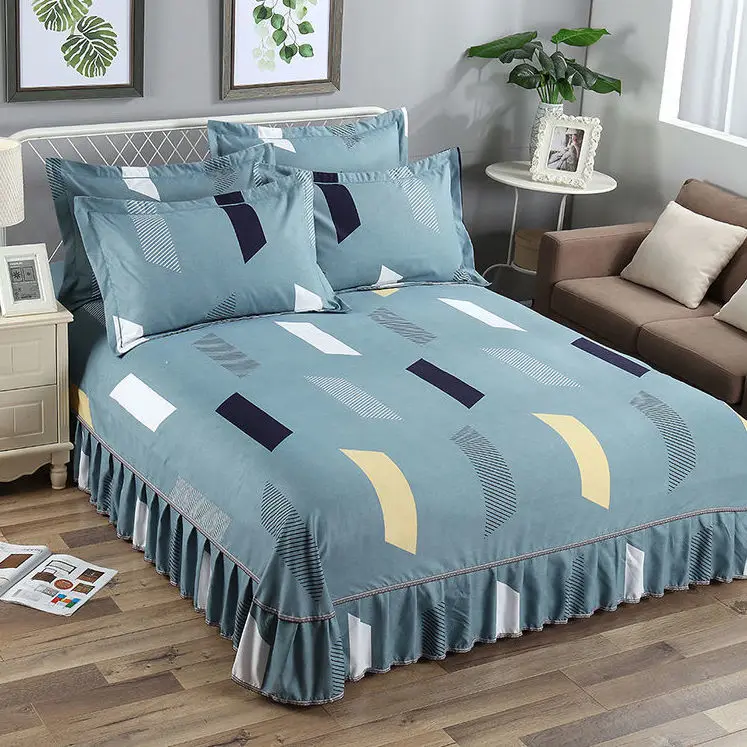 Bed Skirt Single Piece/3PCS Bed Skirt + Pillowcase*2 Non-slip Four Seasons General Thickened Brushed Dustproof Lace Bed Skirt
Bed Skirt Single Piece/3PCS Bed Skirt + Pillowcase*2 Non-slip Four Seasons General Thickened Brushed Dustproof Lace Bed Skirt