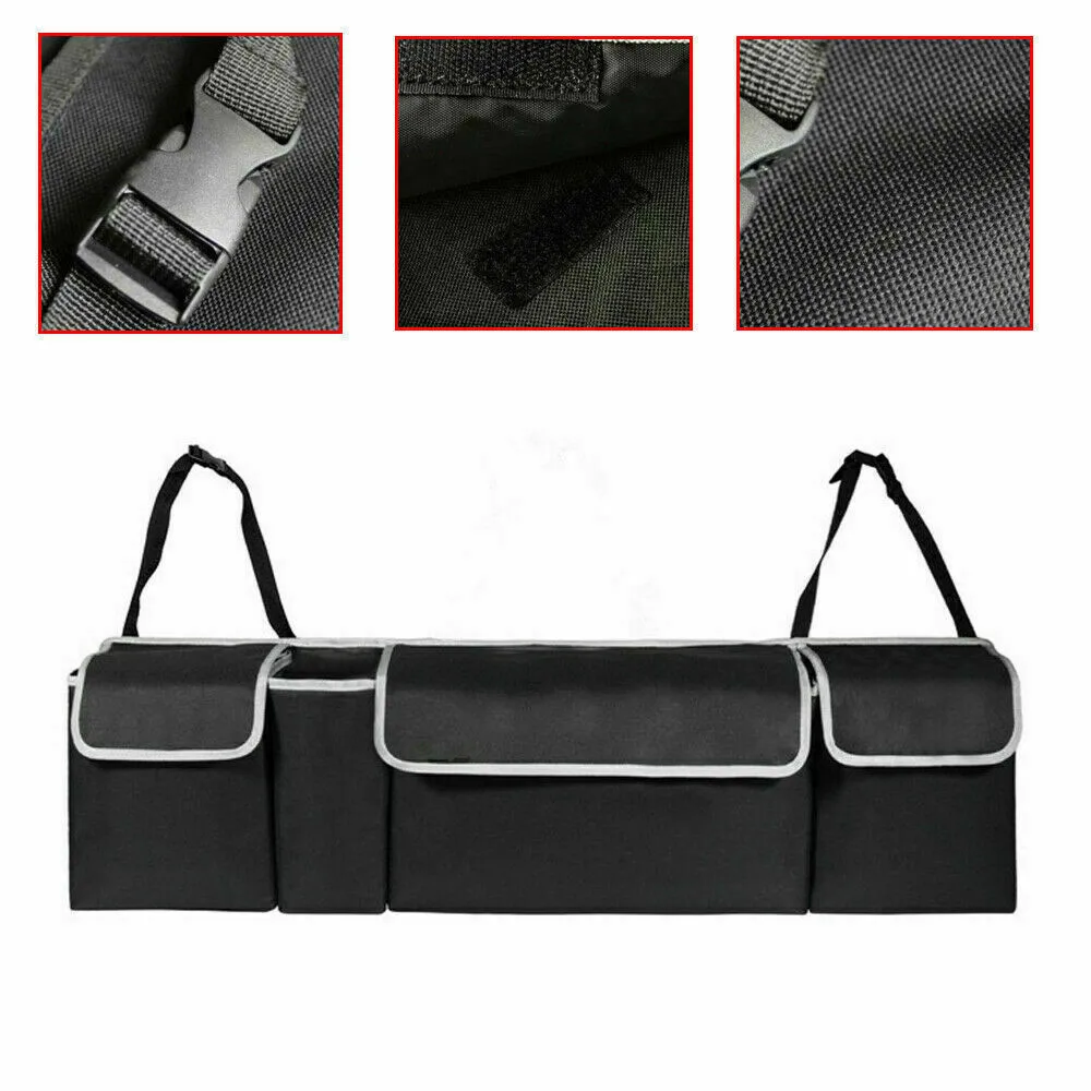 90* 25*12cm Universal Back Seat Storage Bag 600D Polyester For Car Trunk Organizer Oxford Interior Accessories
90* 25*12cm Universal Back Seat Storage Bag 600D Polyester For Car Trunk Organizer Oxford Interior Accessories