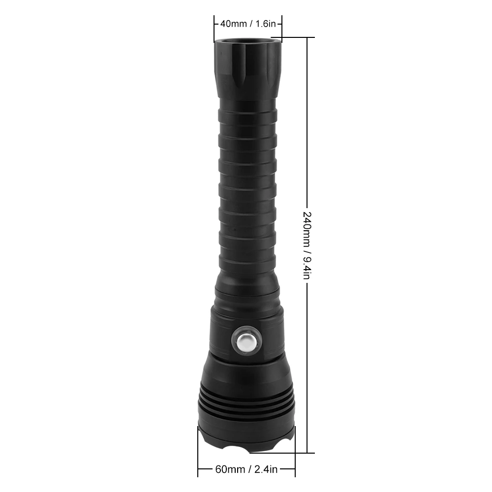 BORUiT XHP70.2 LED Scuba Diving Flashlight 4000LM 4-Mode IP68 Underwater 100m Powerful Torches 26650 Dive Lamp Submarine Lantern
BORUiT XHP70.2 LED Scuba Diving Flashlight 4000LM 4-Mode IP68 Underwater 100m Powerful Torches 26650 Dive Lamp Submarine Lantern
