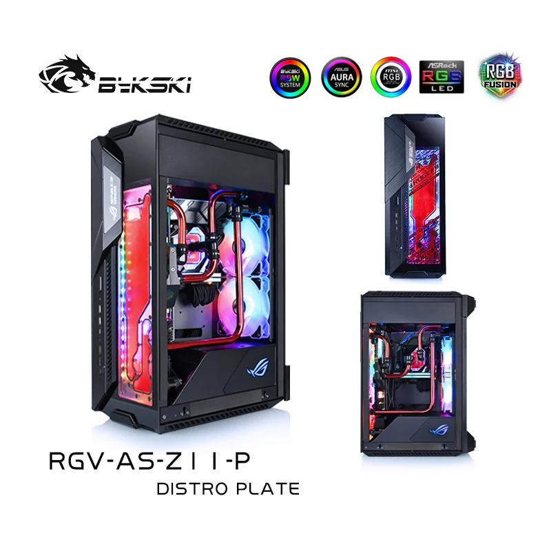 Дистрибьюторная пластина Bykski для ASUS ROG Z11, чехол, водные платы для водяного блока процессора Intel и одного графического процессора, RGV-AS-Z11-P
Дистрибьюторная пластина Bykski для ASUS ROG Z11, чехол, водные платы для водяного блока процессора Intel и одного графического процессора, RGV-AS-Z11-P