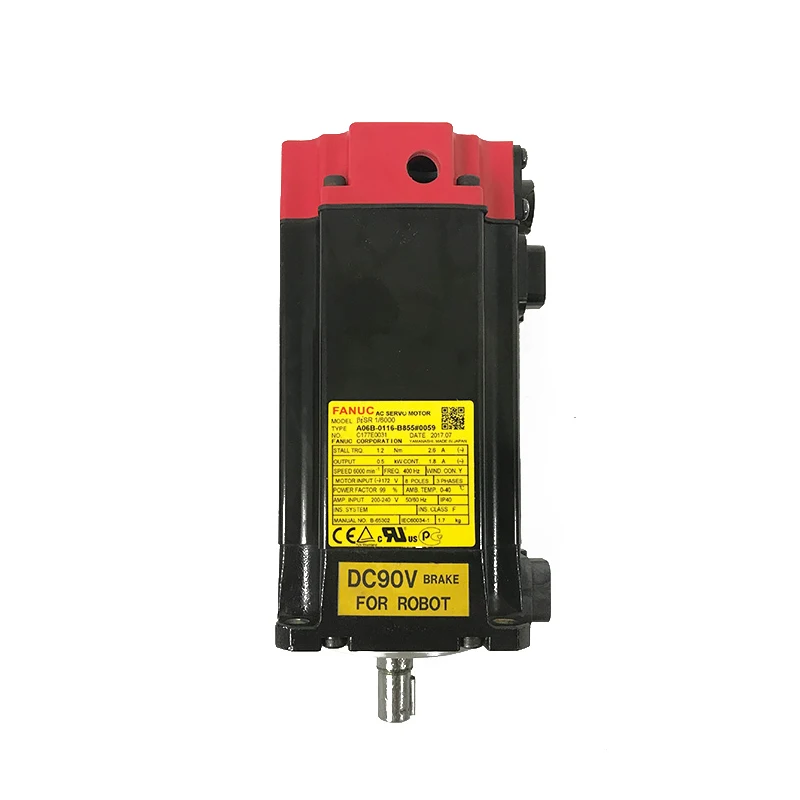 Б/у Fanuc серводвигатель переменного тока A06B-0116-B855 #0059 в хорошем состоянии
Б/у Fanuc серводвигатель переменного тока A06B-0116-B855 #0059 в хорошем состоянии