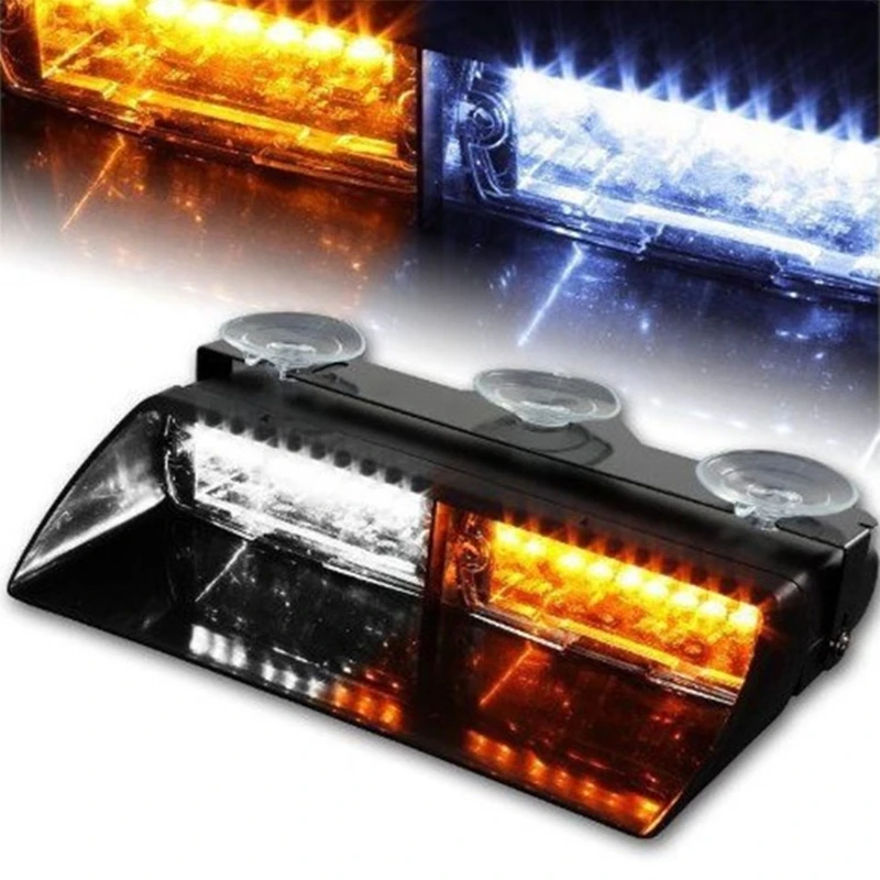 16 LED Dash Windshield Strobe Light Emergency Warning Hazard Suction Cup Lamp 
16 LED Dash Windshield Strobe Light Emergency Warning Hazard Suction Cup Lamp