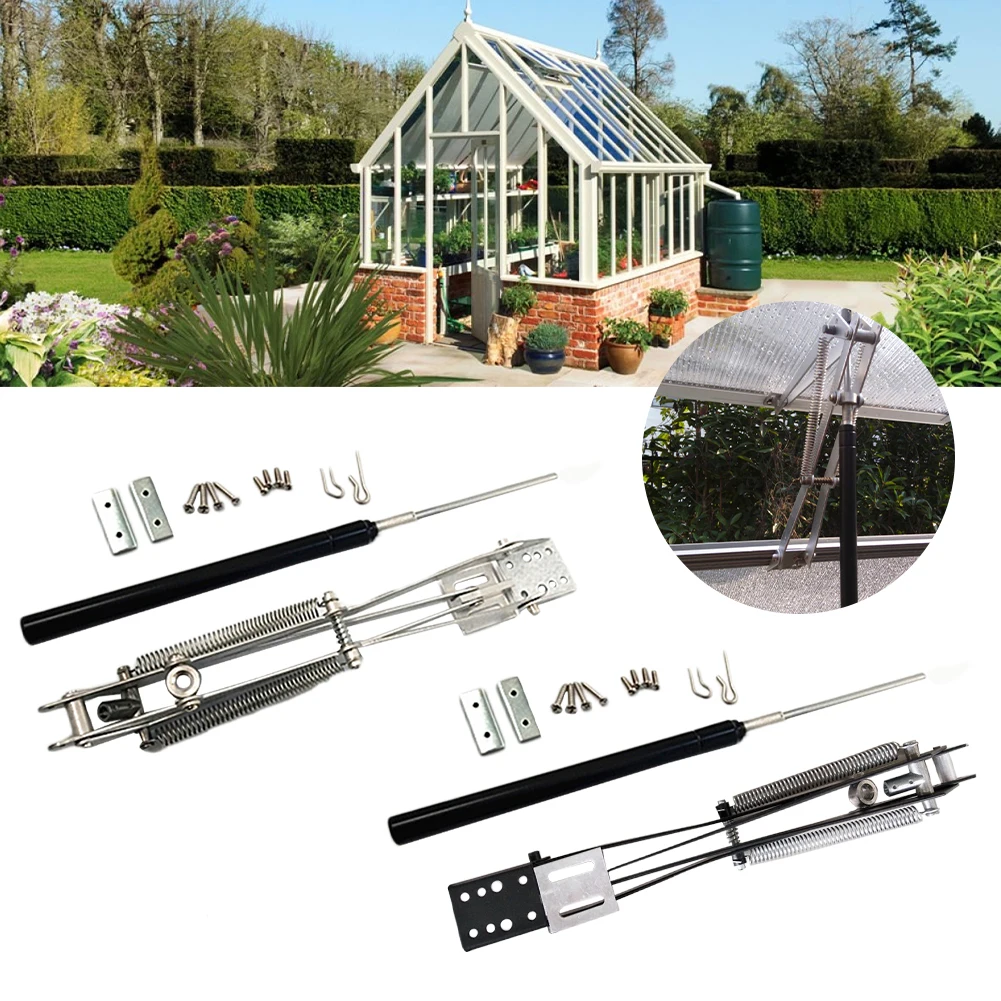 Practical Automatic Vent Opener for Greenhouse with Double Spring Solar Powered Greenhouse Window for Garden Ventilation Tools
Practical Automatic Vent Opener for Greenhouse with Double Spring Solar Powered Greenhouse Window for Garden Ventilation Tools