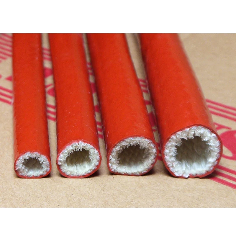 1meter Φ4mm-80mm High Temperature Resistant Fiberglass Tube Silicone Resin Coated Glass Fiber Braided Fireproof Sleeve
1meter Φ4mm-80mm High Temperature Resistant Fiberglass Tube Silicone Resin Coated Glass Fiber Braided Fireproof Sleeve