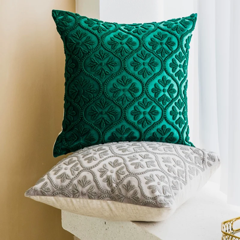 Роскошный бархатный чехол DUNXDECO с вышивкой для диванной подушки, декоративный чехол для подушки, современный классический теплый домашний п... 
Роскошный бархатный чехол DUNXDECO с вышивкой для диванной подушки, декоративный чехол для подушки, современный классический теплый домашний п...