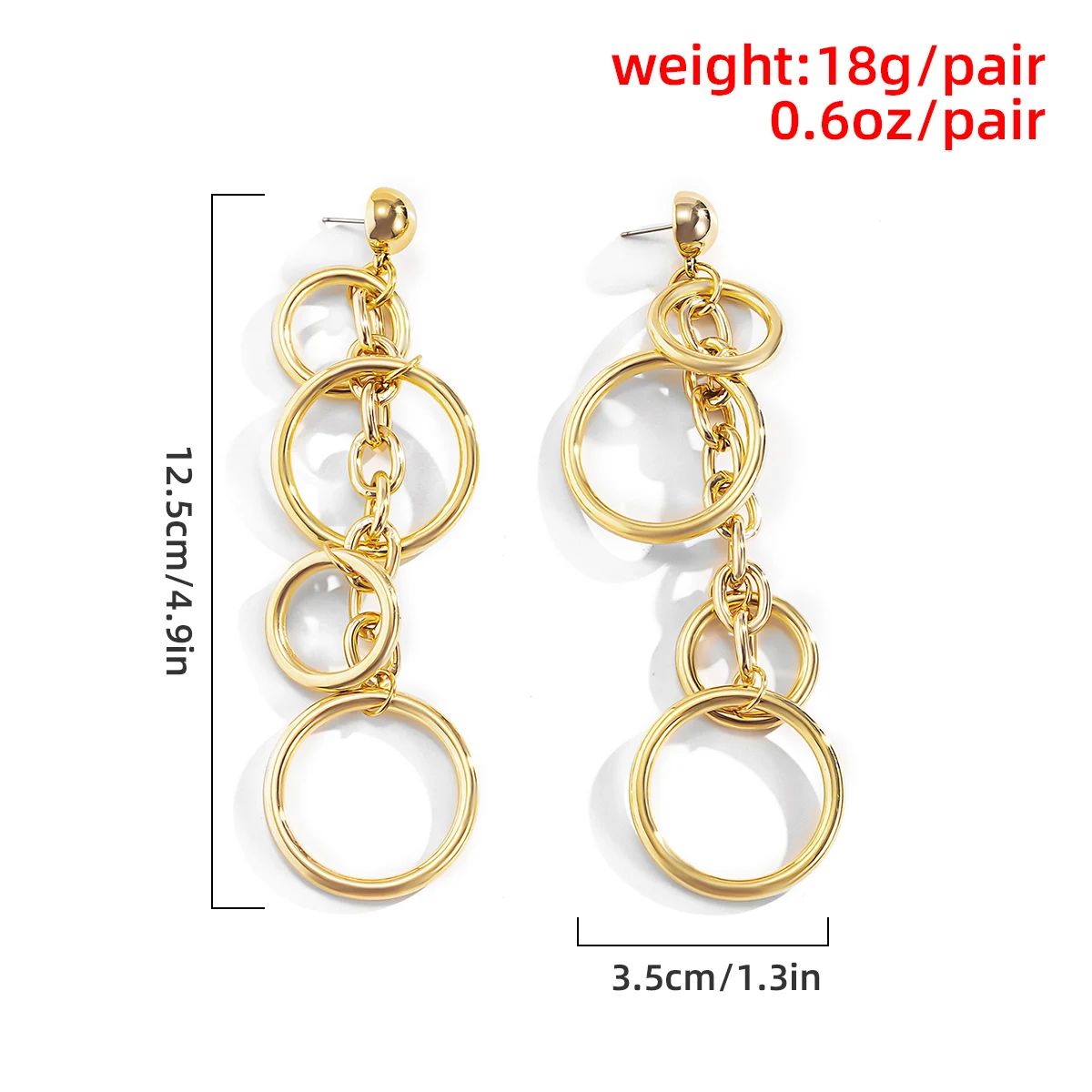 Vintage Long Link Chain Circle Pendant Drop Earrings for Women Korean Fashion Geometric Hanging Earrings Piercing Jewelry 2021
Vintage Long Link Chain Circle Pendant Drop Earrings for Women Korean Fashion Geometric Hanging Earrings Piercing Jewelry 2021