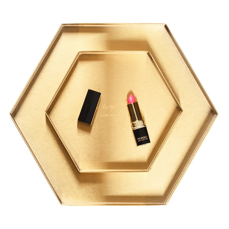 Gold to receive plate, stainless steel, porch sundry tray, cosmetics boxes, food dishes
Gold to receive plate, stainless steel, porch sundry tray, cosmetics boxes, food dishes