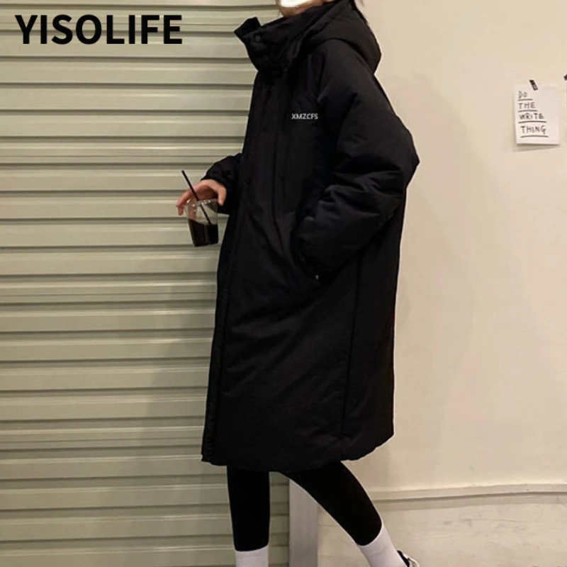 New Winter Down Jackets for Women Mid-length Coat Hooded Cotton-padded Clothes Loose Parkas Bread Jacket Korean Casual Coats
New Winter Down Jackets for Women Mid-length Coat Hooded Cotton-padded Clothes Loose Parkas Bread Jacket Korean Casual Coats