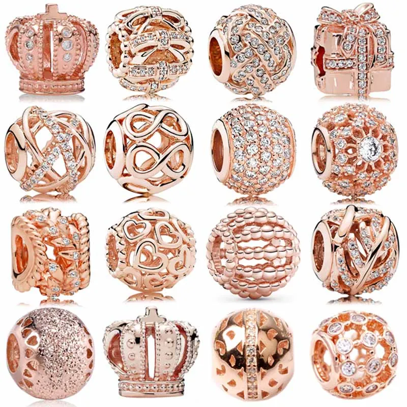 DIY Charm Rose Sparkling Love Knot Open You Heart Surprise Gift 925 Sterling Silver Bead Fit Pandora Bracelet Trendy Jewelry
DIY Charm Rose Sparkling Love Knot Open You Heart Surprise Gift 925 Sterling Silver Bead Fit Pandora Bracelet Trendy Jewelry