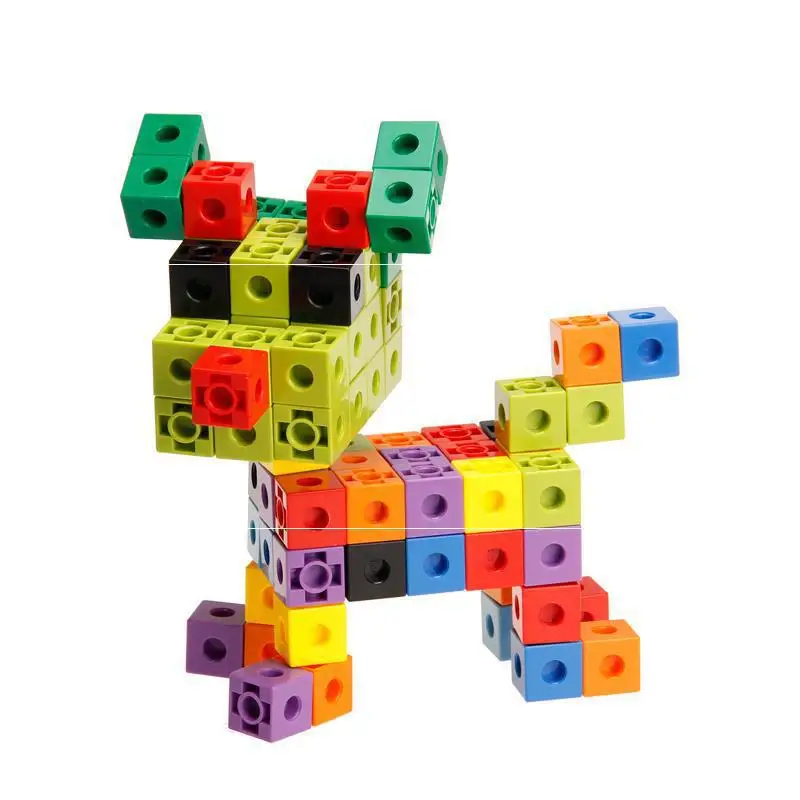

100 Pack DIY Puzzle Cube Jigsaw Fidget Toys Sensory Toy Fidget Blocks for Kids Teens Adults Party Favors Stocking Stuffers