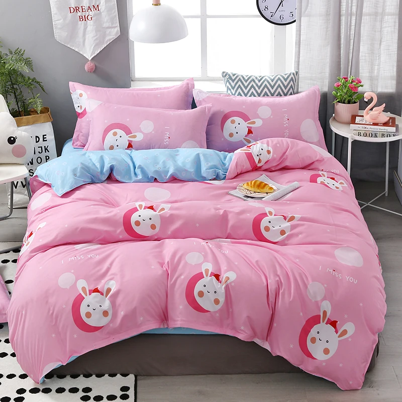 4 Pieces Cartoon Pattern Bedding Set Microfiber 1 Duvet Cover ,2 Pillow Shams and 1 Bed Sheet Queen ,King ,Twin ,Full Size
4 Pieces Cartoon Pattern Bedding Set Microfiber 1 Duvet Cover ,2 Pillow Shams and 1 Bed Sheet Queen ,King ,Twin ,Full Size