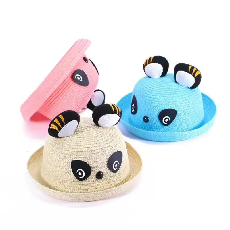 HanXi Boys Girls Hat Summer Children Straw Sun Hats Cute Animal Pattern Cap for Kid 50-54cm Head Circumference Beach Hat
HanXi Boys Girls Hat Summer Children Straw Sun Hats Cute Animal Pattern Cap for Kid 50-54cm Head Circumference Beach Hat