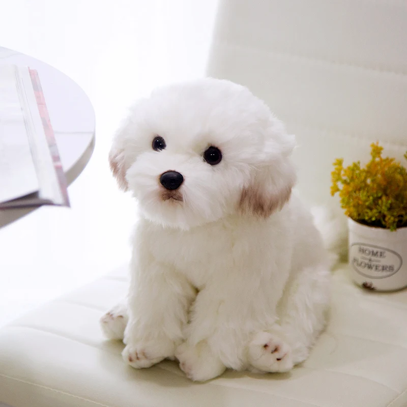 1pc New cute Simulation Maltese Dog Plush Toy Soft Cartoon Animal Dog Stuffed Doll Home Decoration Baby Kid Birthday Gift 
1pc New cute Simulation Maltese Dog Plush Toy Soft Cartoon Animal Dog Stuffed Doll Home Decoration Baby Kid Birthday Gift