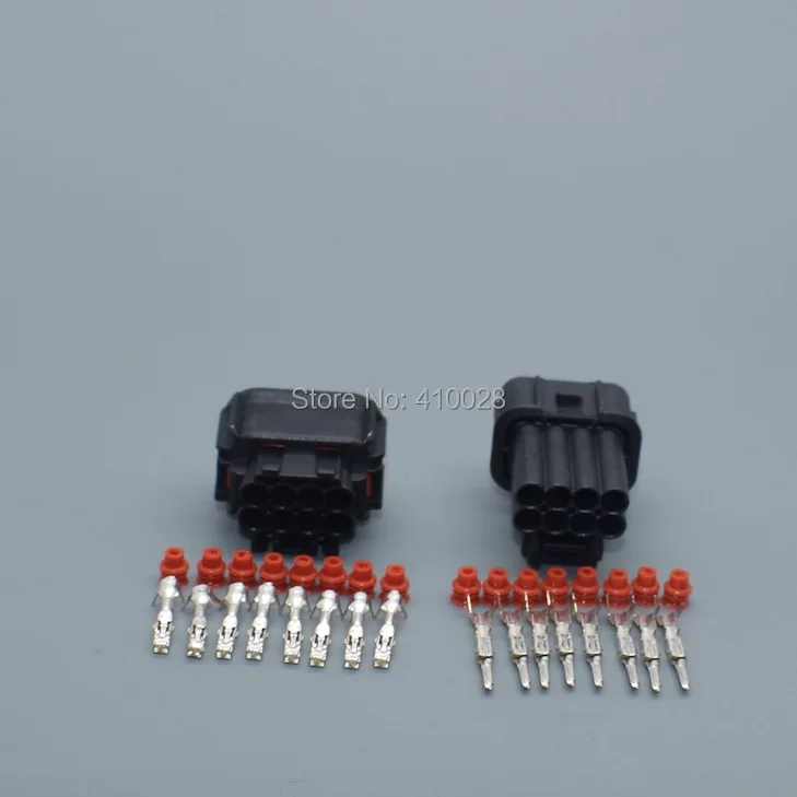 shhworldsea 8 pin auto connector 1.2 male female LED headlight speaker plug sensor connectors 6181-6850 6189-7423 
shhworldsea 8 pin auto connector 1.2 male female LED headlight speaker plug sensor connectors 6181-6850 6189-7423