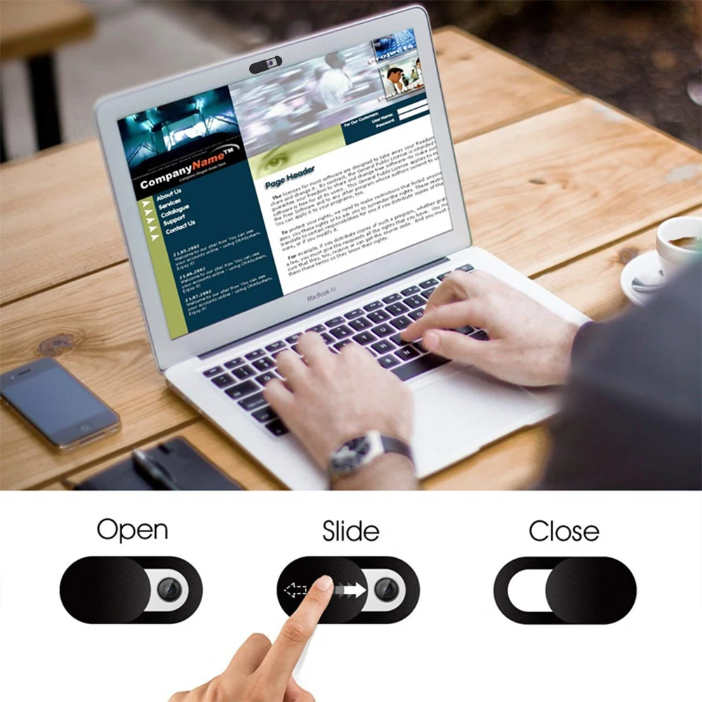 3pcs/Pack Webcam Cover Slider Shutter Universal Privacy Security Camera Sticker for Laptop Phone Tablet Computer
3pcs/Pack Webcam Cover Slider Shutter Universal Privacy Security Camera Sticker for Laptop Phone Tablet Computer