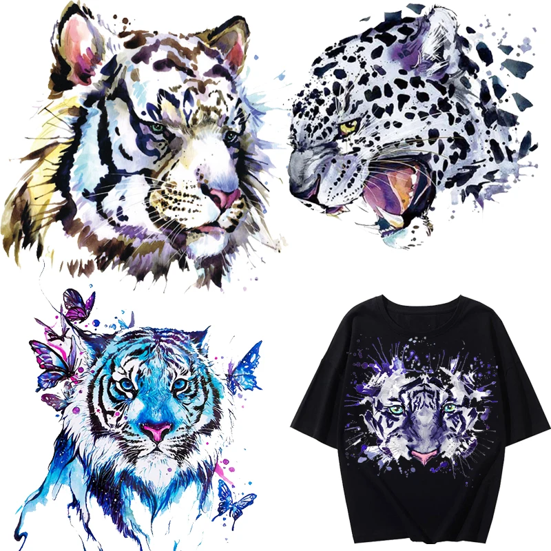 Tiger with Butterfly Patches Animal Thermal Sticke on Clothes Iron-on Transfers for Clothing Thermoadhesive Patch Diy Applique
Tiger with Butterfly Patches Animal Thermal Sticke on Clothes Iron-on Transfers for Clothing Thermoadhesive Patch Diy Applique