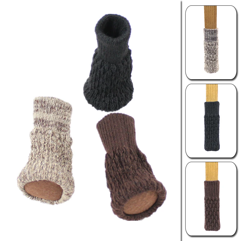 4PCS Chair Foot Cover Knitted Non-slip Table Legs Chair Legs Furniture Foot Socks Floor Protection Pads Moving Noise Reduction
4PCS Chair Foot Cover Knitted Non-slip Table Legs Chair Legs Furniture Foot Socks Floor Protection Pads Moving Noise Reduction