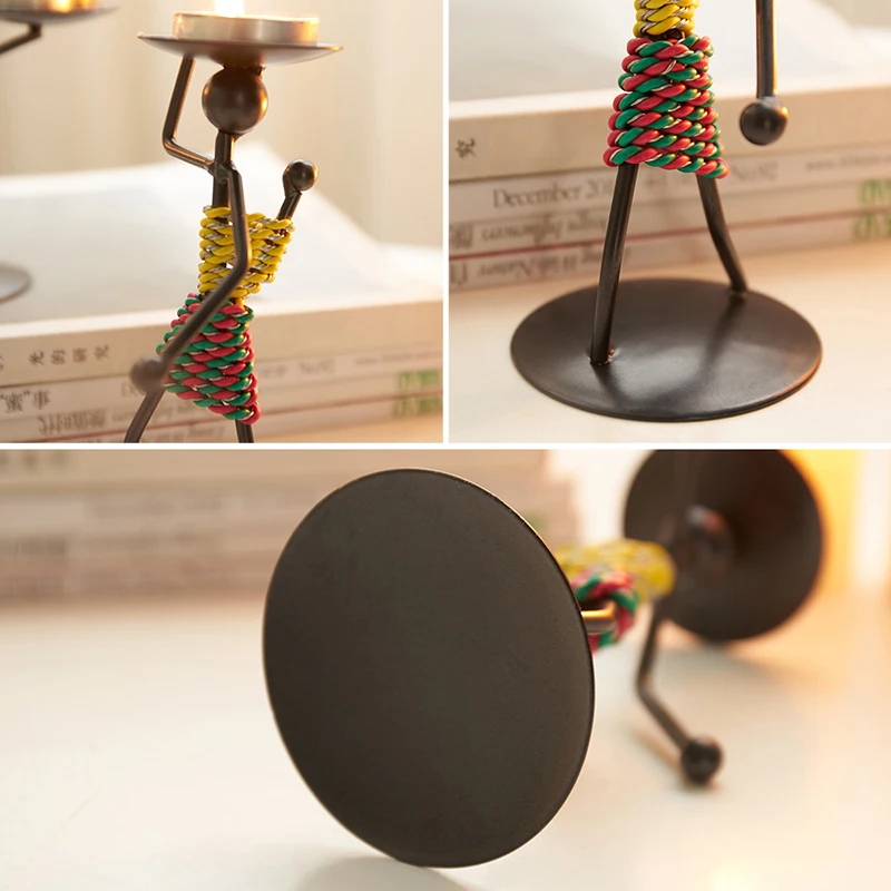 Vintage Candle Holders Home Decoration Metal People Model Candelabros Decorative Creative Candlestick Party Wedding Centerpices
Vintage Candle Holders Home Decoration Metal People Model Candelabros Decorative Creative Candlestick Party Wedding Centerpices