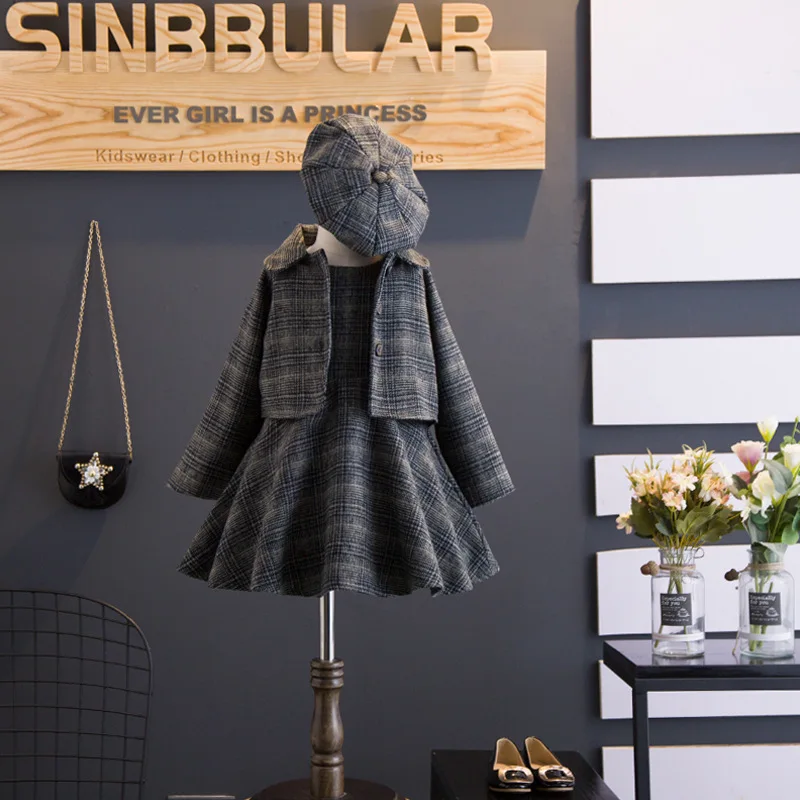 Детская одежда с шапкой; Модные комплекты одежды в клетку для девочек; Новинка 2020 года; Осенняя детская элегантная одежда; Вечерние костюмы ...
Детская одежда с шапкой; Модные комплекты одежды в клетку для девочек; Новинка 2020 года; Осенняя детская элегантная одежда; Вечерние костюмы ...